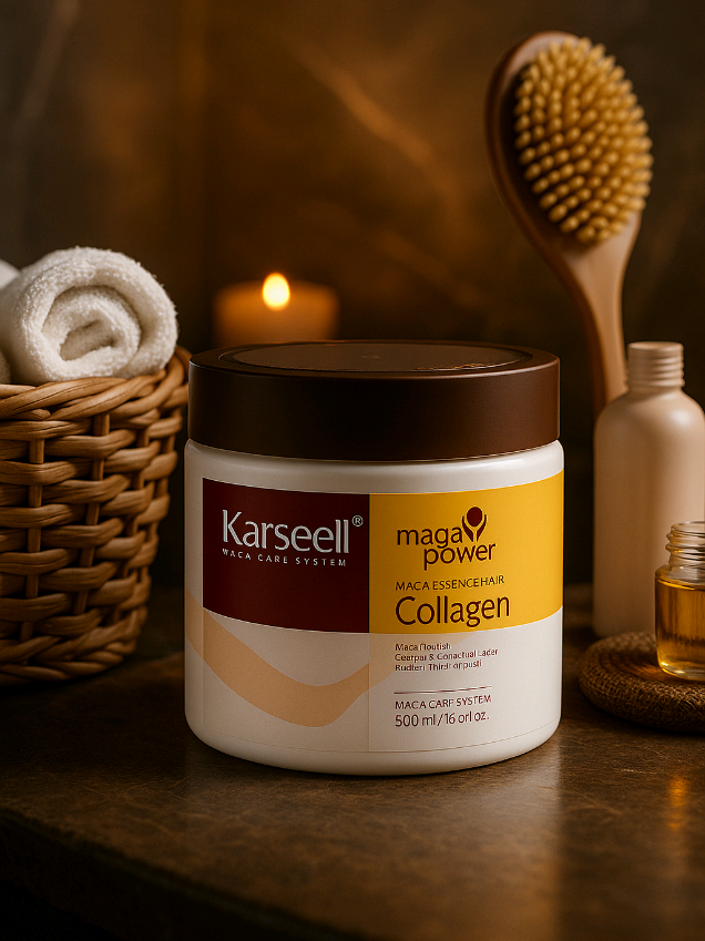Máscara Capilar Karseell #karseell #cabelos #mascara 