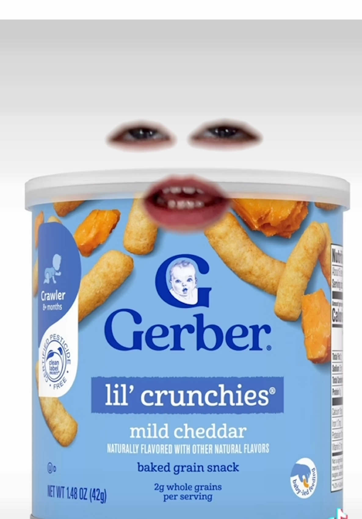 Gerber sent our son some delicious and nutritious snacks, and he tried to pronounce them all. No notes. #GerberPartner  Thank you @Gerber (Berber) for making life with our tiny one a little less chaotic 🙏 