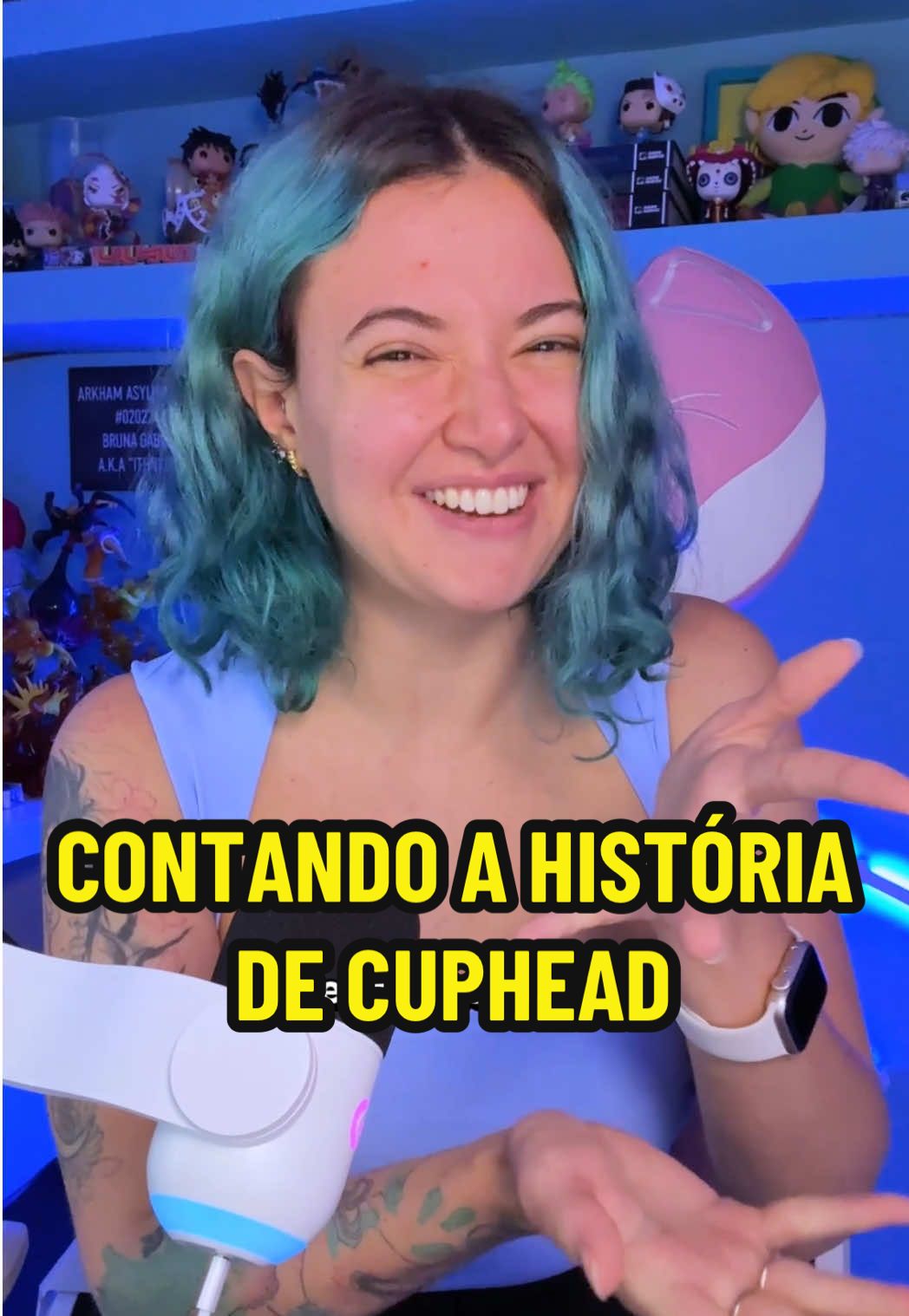 Vamo fofocar de jogo? Vou contar a história de CUPHEAD pra quem nunca teve saco de zerar #cuphead #jogos #gamer #videogames 