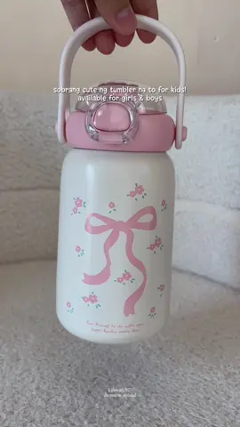 ganadong uminom ng water dahil sa cute na tumbler. #tumbler #kidstumbler #cutetumbler #tumblerforkids #yofantumbler 