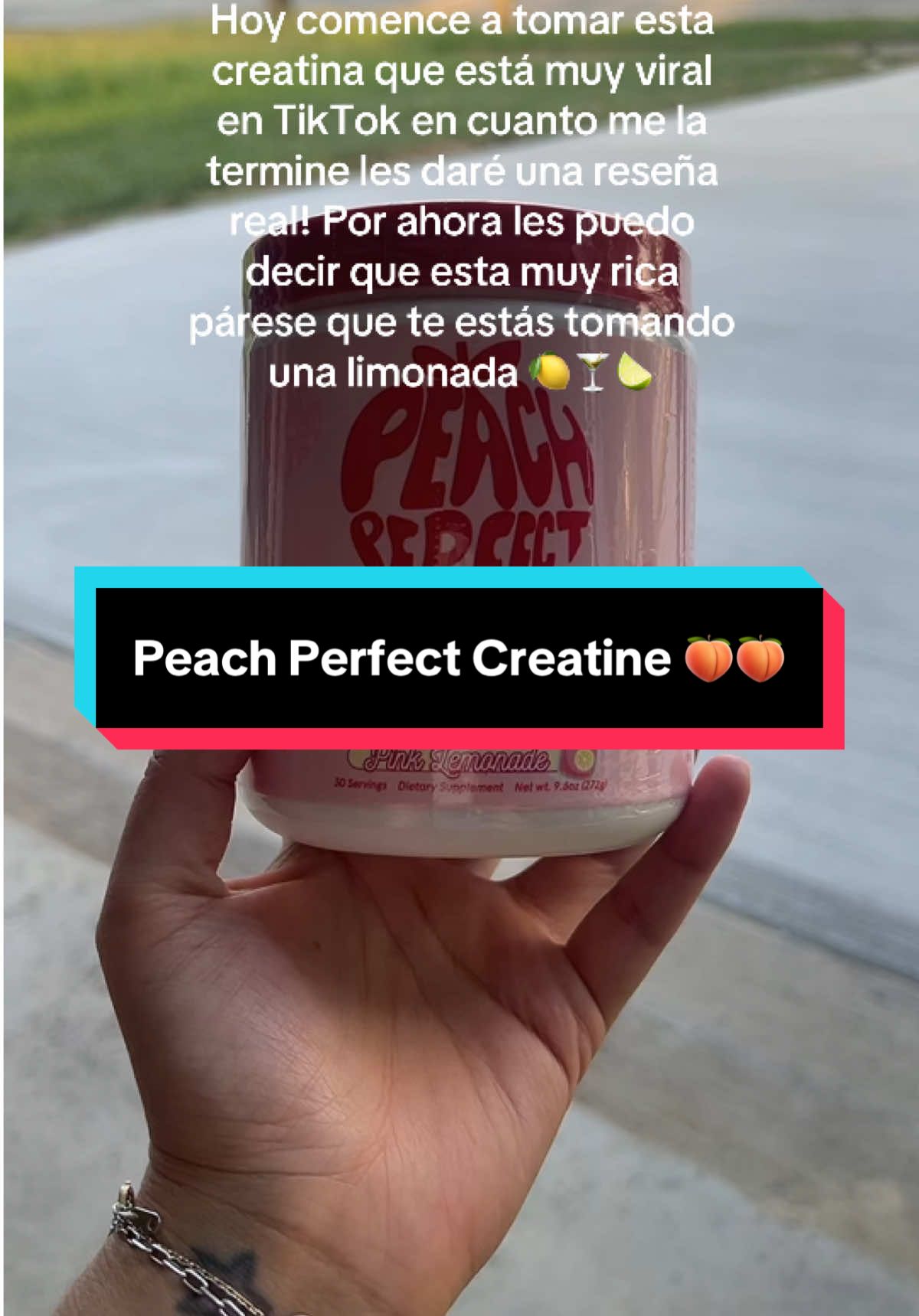 #creatinemonogydrate #creatine #peachperfect 