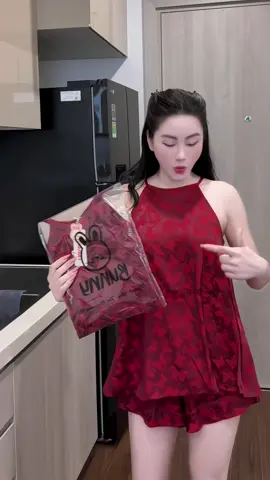 Đồ ngủ lụa gấm hot hit 💃🏻💃🏻💃🏻 #đồnguxinh #viral #fashion .