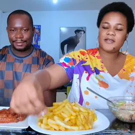 Dice The Number and Eat Mukbang Challenge, African food mukbang