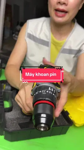 Máy khoan pin #thanhmai92 #maykhoanpin 