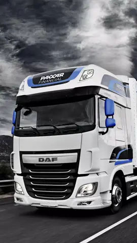 DAF Truck out of wood 