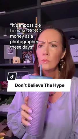 DO THIS: 1. Get super clear on your purpose and why you want to start this business.  2. Realize immediately that this is a business if you are charging money so you need to actually learn how to run a business; this is hard for most creatives - find someone who’s already done what you wanna do successfully and mentor with them 3. Decide what kind of business you want to run; meaning do you want to run a high-end photography business and charge more money for what you do? Or do you want to run a high volume business? There are no wrong answers but you do need to understand the numbers behind them. 4. Once you decide what kind of business you wanna run and how you want to run it and why you want to run it, now you have to deeply understand who the person is that you’re marketing to 5. Build your brand based on all of these foundational essentials and learn how to show up for yourself and your marketing. Marketing becomes super easy once you build it this way - you do need to know your numbers, and you do need clarity on what it is you truly want.  And then I think the most important piece of all of this is that you need to have the right mindset to stay on track!  You need to have the right combination of grit and mindset - action and belief.  Stop looking for proof that the economy is terrible and that people aren’t spending money everywhere because they absolutely are  - I have multiple coaching clients who are making lots and lots of money as professional photographers.  I’ve consistently made over six figures as a professional photographer for well over 10 years now - yes, AI is changing things, but if your brand is solid, and your work is good - that’s an important piece of it - you can absolutely still make great money doing something you love Stop waiting for other people to give you permission and just start taking action in your own business in your own life  💥  If you need help with any of that, that’s what I specialize in - all the info is in my bio and I’m happy to chat with you in the DMS  Life is too short to not do something you love because you don’t think you can make money at it. I’m here to tell you that you absolutely can IF you take the right kind of action  ##photographers##seniorphotographers##photographyeducation##photographycoach##losangelesphotographer##photographybusinesstips