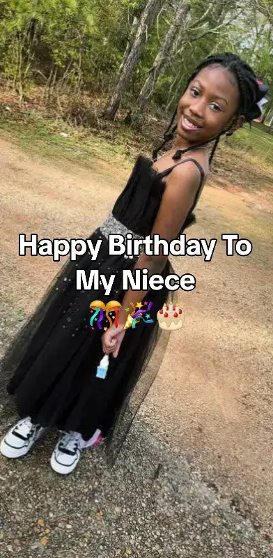 Happy Birthday Babygirl 🎂🎉🎊 Lord I Wanna Thank You For Allowing Me To See My Niece Turns 9 Today I Remember When You Was A Beautiful Little Newborn Baby  But You're All Grown Up Love You ❤ Enjoy Your Day 