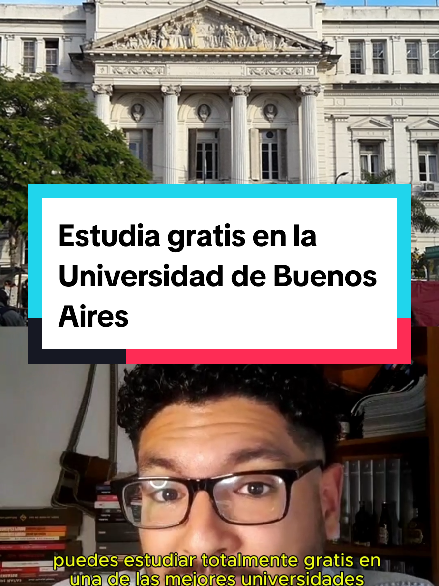 Estudia gratis en la Universidad de Buenos Aires. #universidad  #estudiaenelextranjero #gratis  #publicidad 
