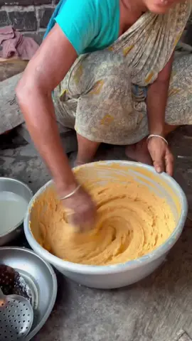 Old Hardworking Aunty Makes Bengali Furoli In Village #viral #foryou #foryoupage #trending #video #street #food 