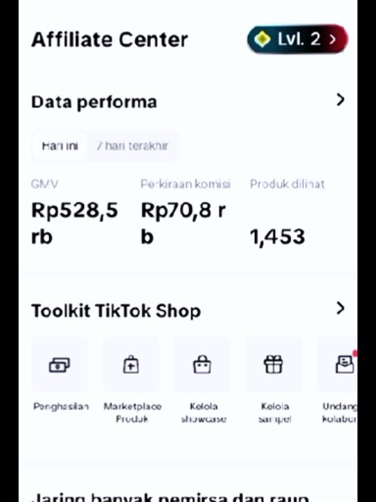 Belajar afiliate tiktok#belajar #afiliatetiktok #affiliatepemula🙏 