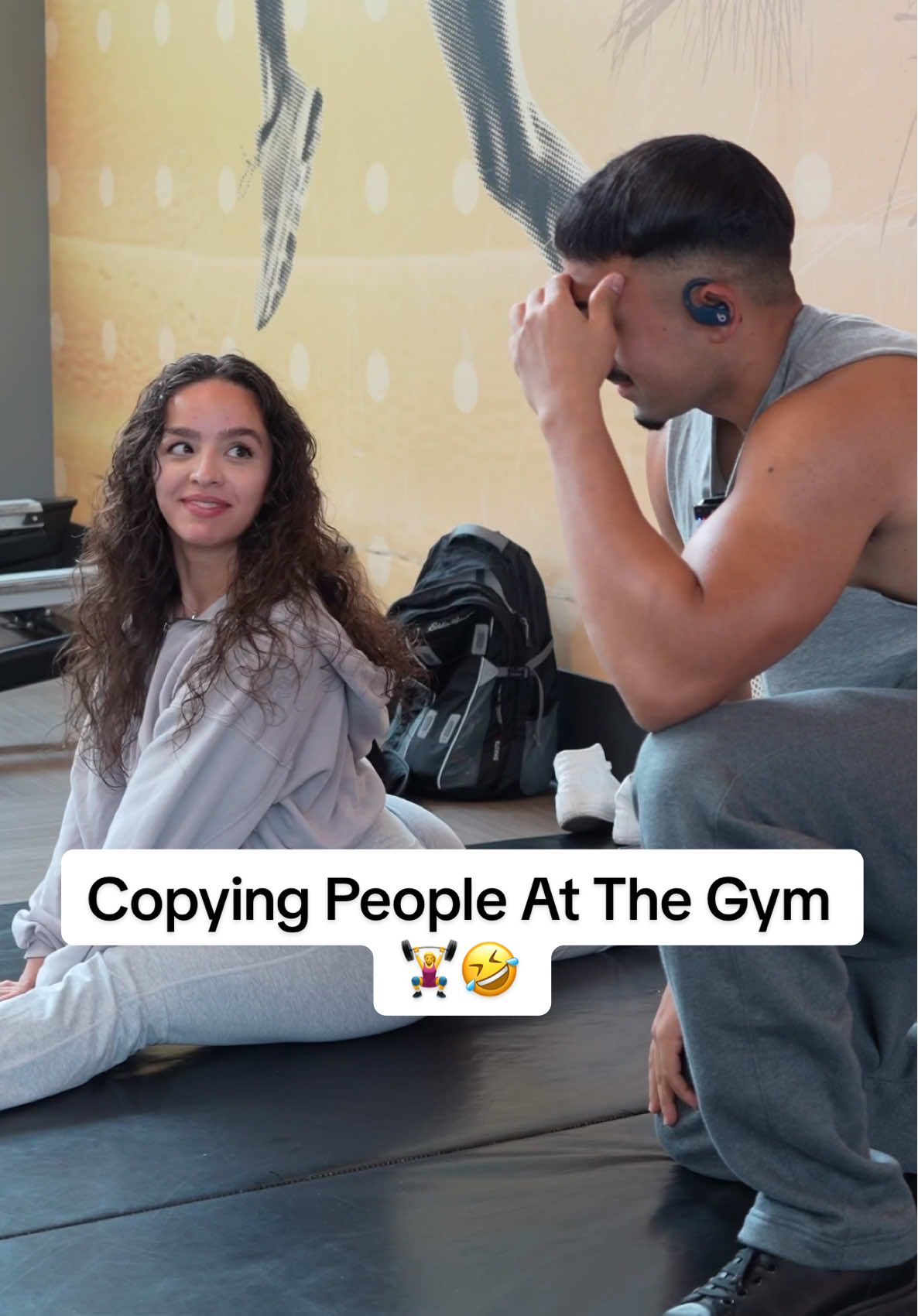 Cinderella Story At The Gym 👟😳 #fyp #prank #fypシ #foryoupage #gym #workout #lol 