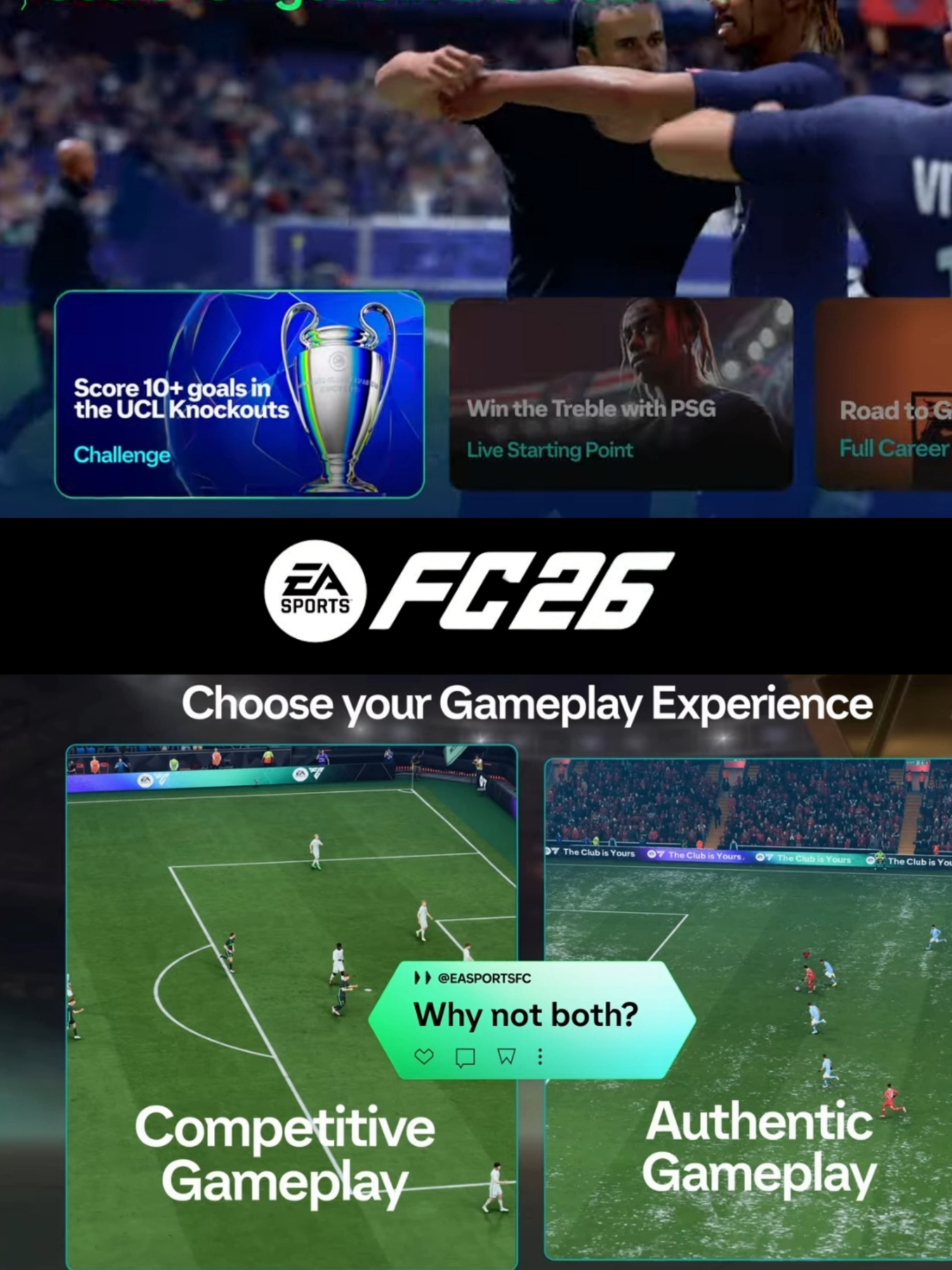 PRIMER TRAILER DE FC 26 !! #fc26 #eafc26 #fifa26 #ultimateteam #easportsfifa #trailerfc26 #jereseb
