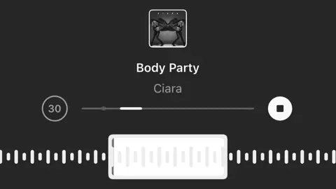 #bodyparty #instrumental #ciara #song #foryou 