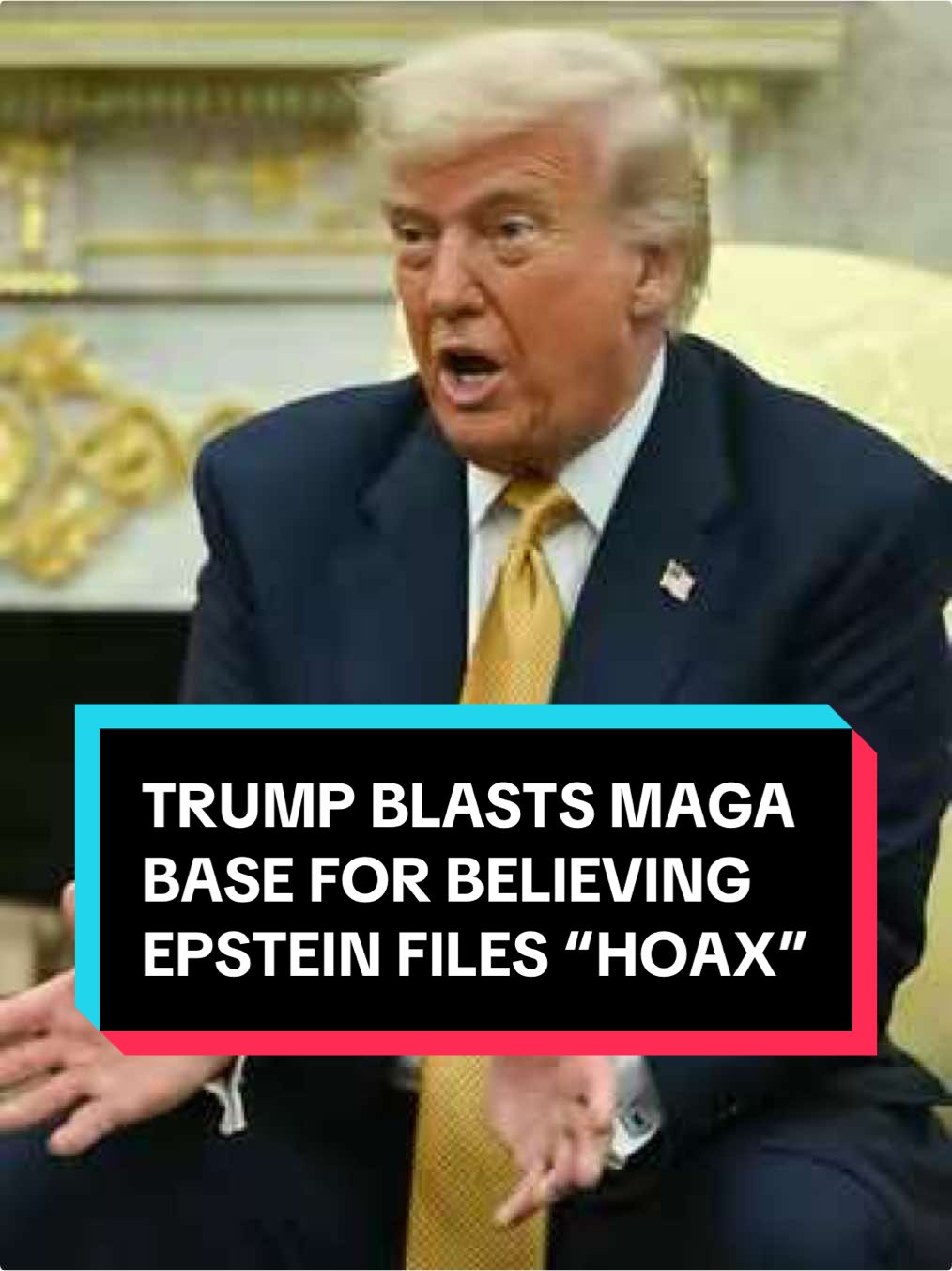 President #DonaldTrump told reporters in the #WhiteHouse that renewed scrutiny over the #jeffreyepstein files a 