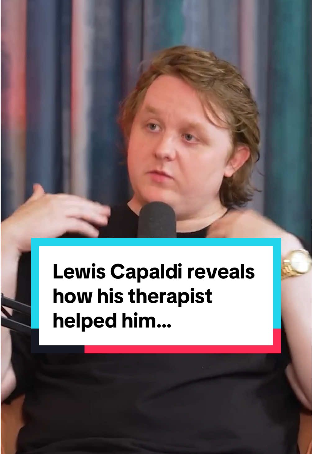 @Lewis Capaldi explains how therapy helped to change his life around for the better! #therapy #theovon #therapist #podcast #therapytok #lewiscapaldi 