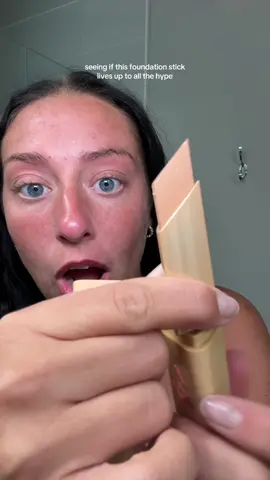 the most buttery foundation stick @LYS Beauty 👀 #foundation #stickfoundation #makeup #lys #lysbeauty #tiktokshopcreatorpicks #tiktokshopnewarrivals #dealsforyoudays #skin #makeuptutorial #viral 