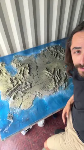 The #gameofthrones executive desk is almost map is almost done. Who should I send this to? #fantasy #got #miniatures #minipainting 