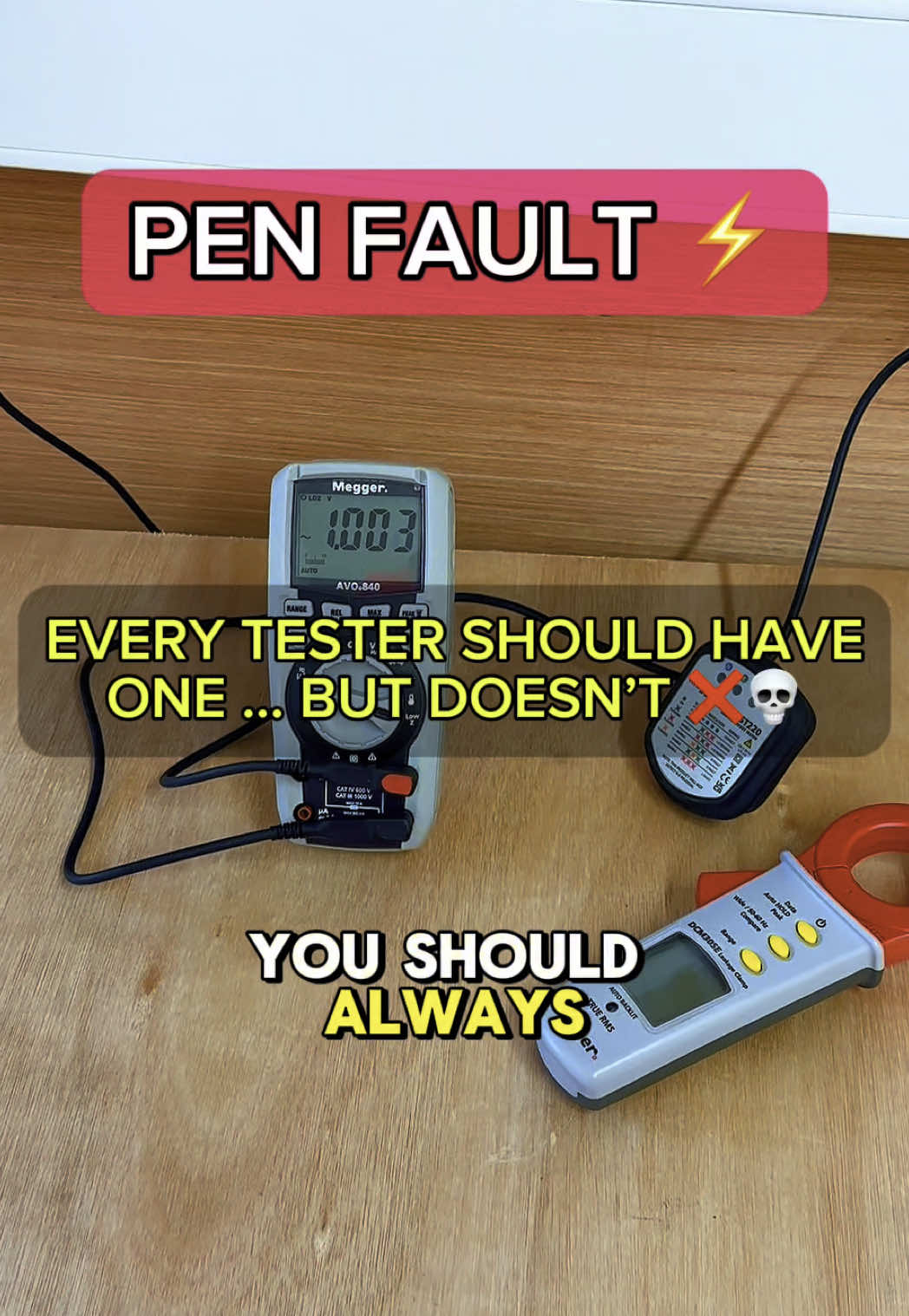 Electrician showcases the danger of not testing correctly ⚡️🤯