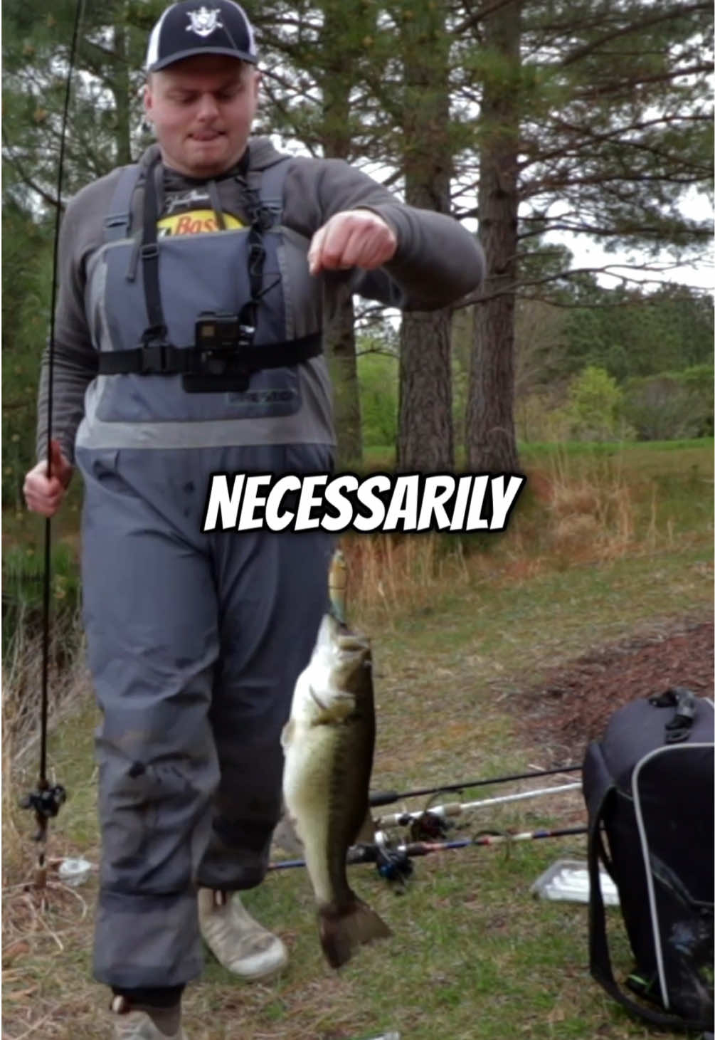 I haven’t fished this pond in 3 years. Are the bass any bigger? #fishing #Outdoors #fishtok #viral #fyp #bankfishing #pondfishing #bassfishing #3years 