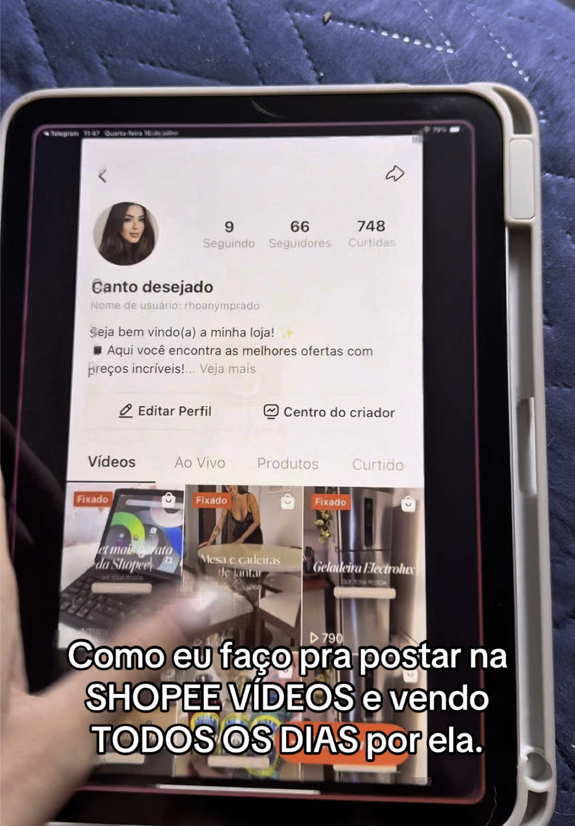 Mais uma dica pra vocês! ✨ #trabalharemcasa #rendaextra #afiliadashopee #afiliadashopee #afiliada #vendasonline