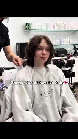 Emma with disheveled hair🫦 #emmamyers #wednesday #fyp #foryou #recommendations #viral #jennaortega 