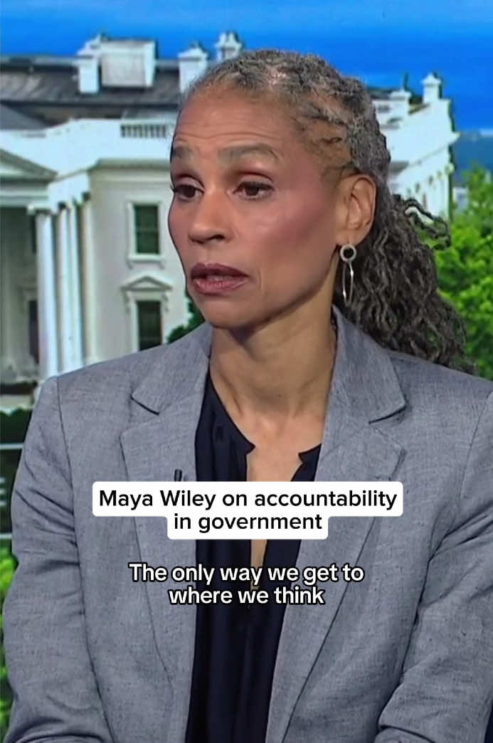 Maya Wiley on accountability in government: “If we allow anybody in public office to not be accountable to us, then we will not have a Democracy.”