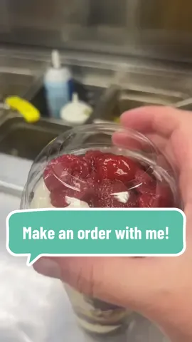 Make an order with me! #fyp #SmallBusiness #businessowner #dayinmylife #frozenflamingo #frozencustard #work 