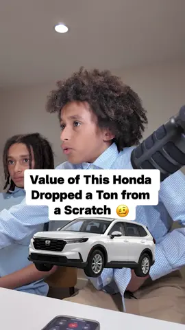 A single scratch dropped this 2023 Honda's value by thousands! Can we still buy it for $27,000? @alicartrackers #usedcarforsale #hondavehicle #carappraisal
