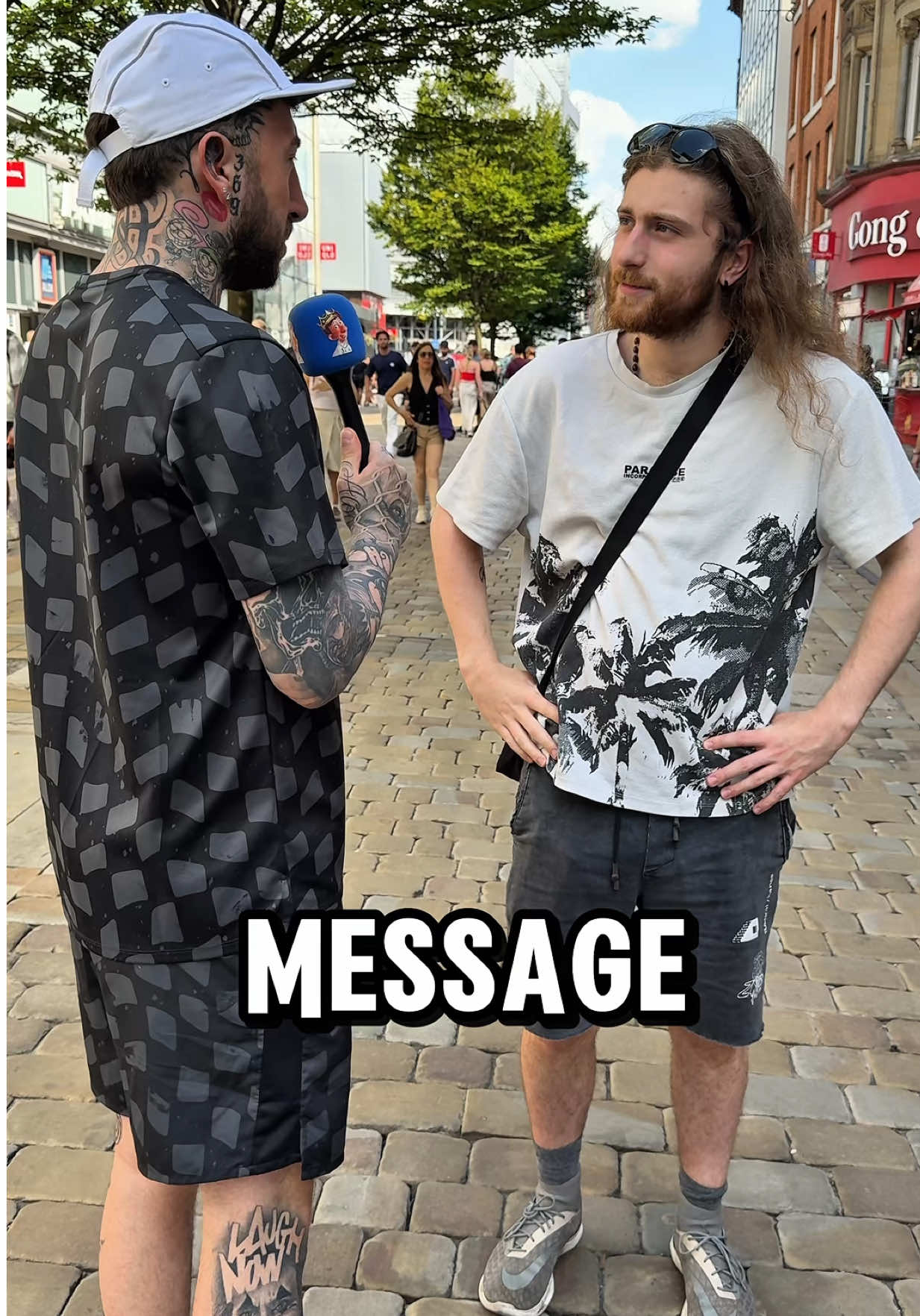What is one message for the next person?