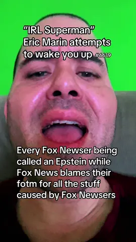 I wish I was the Fox News FOTM but you guys are too scared I’ll wake you all up if I get too much attention.  “I’m only here to help.” -Superman and Me #IRLSuperman #EricMarin #American #Epstein #FoxNews #Trump #PerformingArtist #foryou 