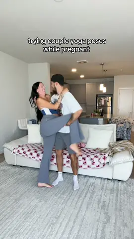 This is so much harder to do while pregnant😅🥹💙 #fypシ #couples #couplegoals #couple #Relationship #humor #relatable #marriagehumor #marriage 
