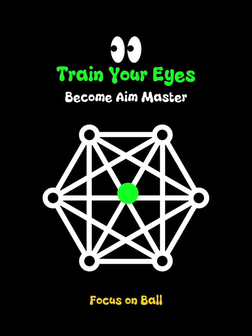 Tain Your Eyes! #eyetraining #visiontraining #sharpvision #flowstate #aimtrainer #eyes #vision 
