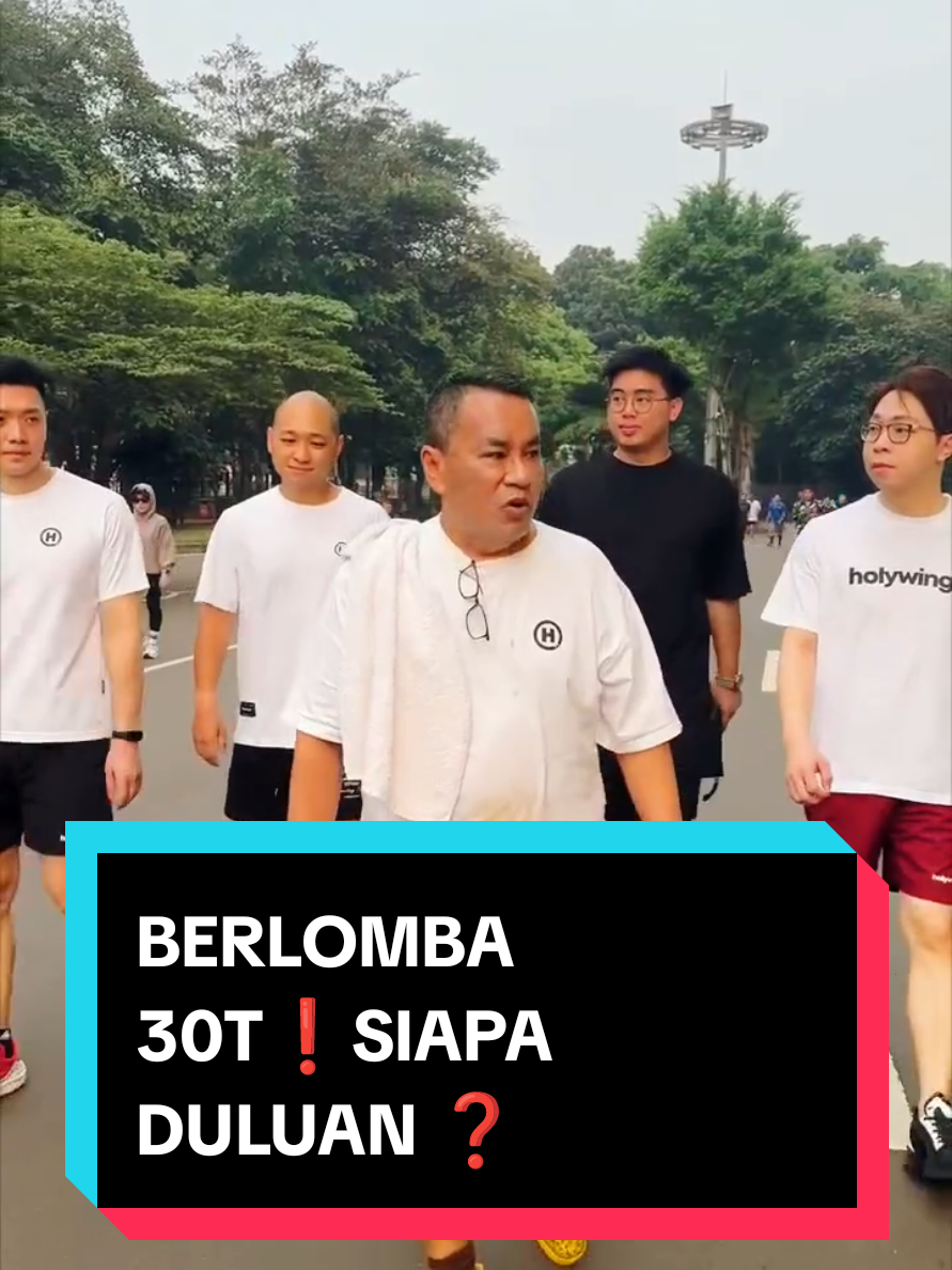 BERLOMBA 30T❗SIAPA DULUAN ❓ #hotmanparisofficial #hotman911 #pengaiskeadilan #hotmanparis 