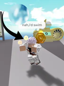 nah,i'd swim  #gojo #gojosatoru 