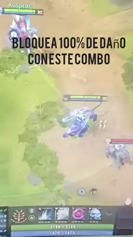 bloquea todo el daño del enemigo con este combo #dota #dota2 #dota2memes 