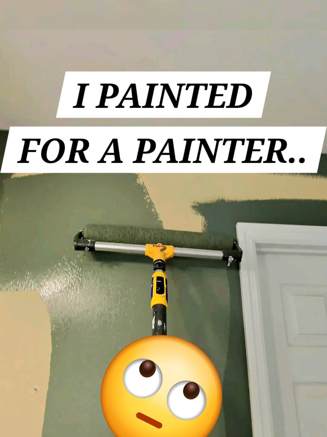 A painter asked me to paint.. #alecpaints 