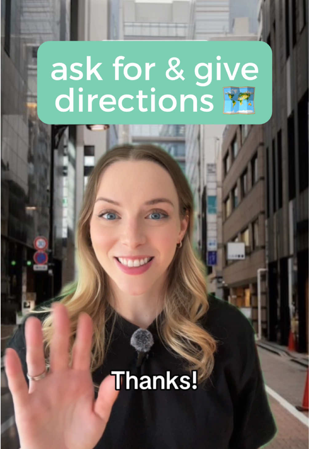 Ask for & give directions in English 📍🗺️🤓 Like & follow for everyday English lessons 🩵 #english #englishteacher #learnenglish #englishlanguage #englishvocabulary #englishlearning #englishtips  
