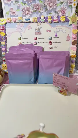 Part2 video for Amelia-Rose💕💕💕#giftideas #mysteryscoop #luckyscoop #fypusa🇺🇸 #handmade #gift #cute #packingorders #stationery #squishy #giftidea #packing 