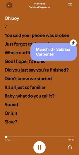 Manchild - Sabrina Carpenter  • • • #lyrics #fyp #sabrinacarpenter #lyricsedit 