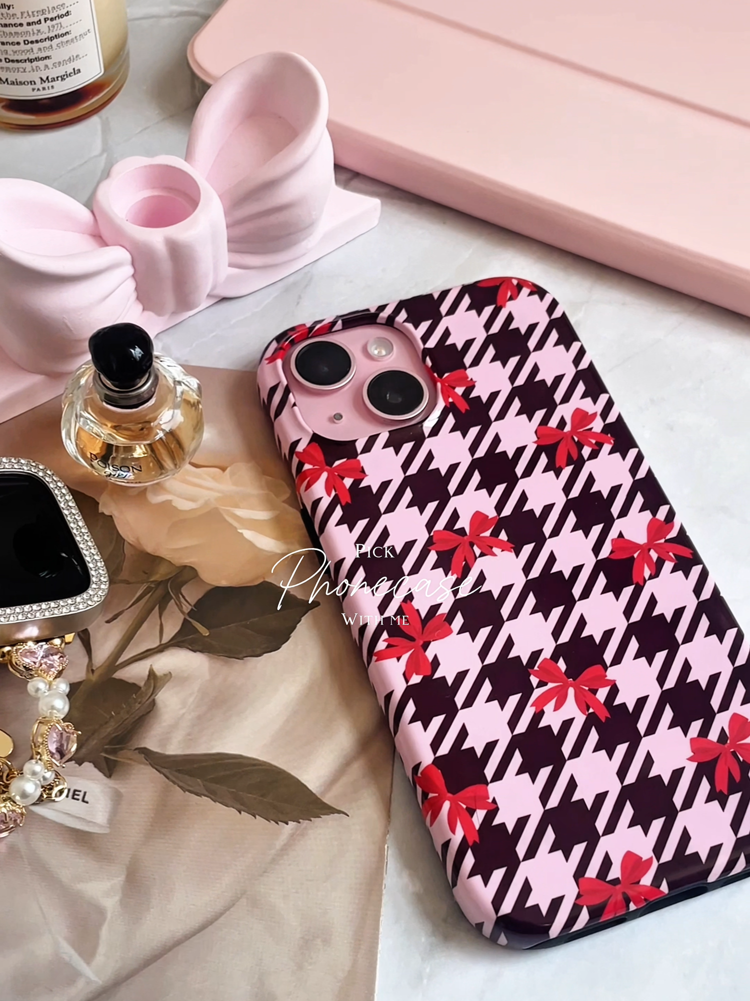 #girlyaesthetic #casingbee  Pick with me 💌 For the girls who love pink, prints & power ✨ #aesthetic #vibes #summervibes #magsafe #cutephonecase #fyp #iphonecases #matching