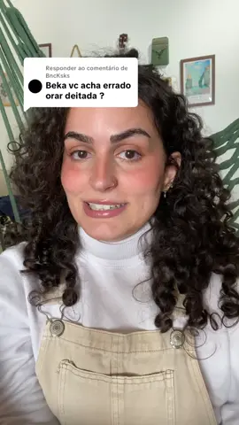 Respondendo a @BncKsks Pode orar deitado? #fyp #cristao #oração 