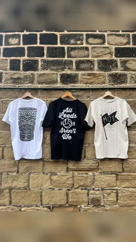 Three new samples arrived today ready for Saturdays market at Kirkgate in Leeds.  Get yourselves down if you’re about.  They are beaut!!! #lufc #leeds #mot #alaw #yorkshire #waikiki #kirkgatemarket #leedsmarket #clothing #clobber #streetwear #ukstreetwear #football #supporter #fan #quality #organiccotton #style #fashion 