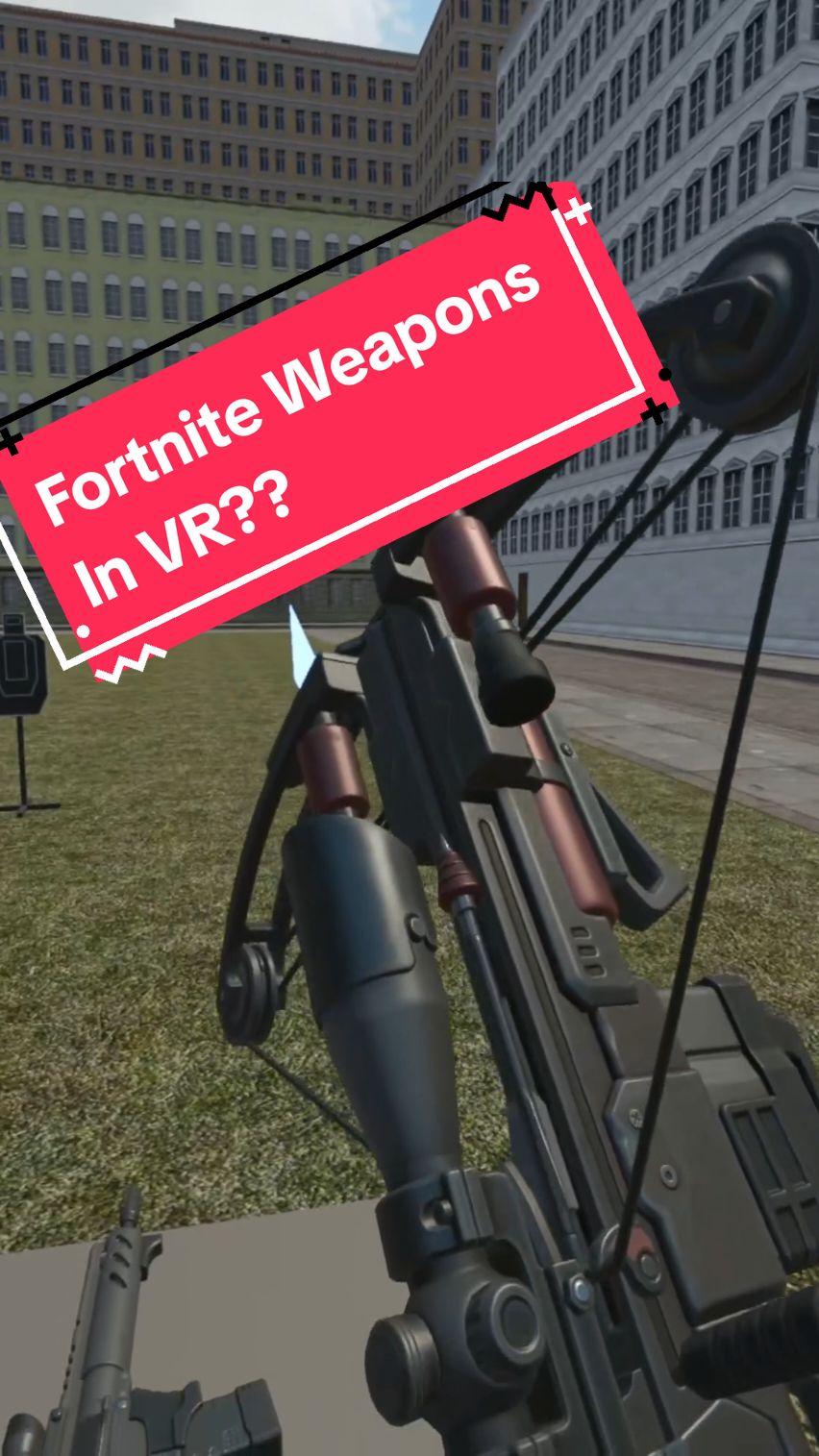 Fortnite weapons in Virtual Reality! #simulation #vrgaming #h3vr #vr #quest3 #virtualreality #fortnite 