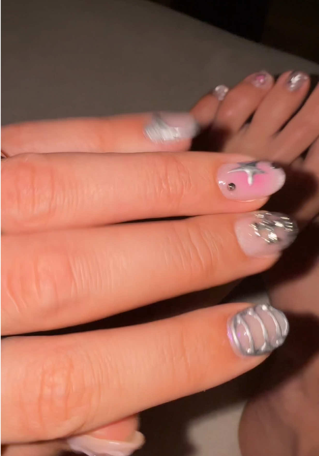 #nailsinspo #nails #fy 💅👄🍒🩷💕✨ @e_nailzz 