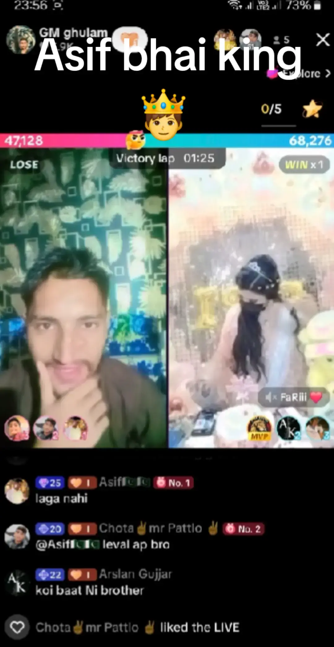 Thanks Asif bhai 🤴🦁🫡@Asif🇵🇰🇵🇰 #Ghulam #viralvideo #viraltiktok #foryoupage #viralvideo 