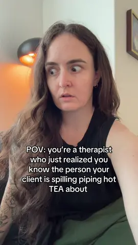 And I oop 🫢☕️ This happens more often than you’d think lol #therapy #therapytiktok #therapistsontiktok 