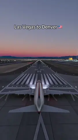 Flight From Las Vegas to Denver #aviation #aviationlovers #fyp 