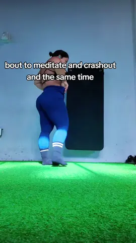 What do you call meditating and crashing out at the same time? #real