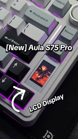 [NEW] Aula S75 Pro Creamy Mechanical Wireless Keyboard!! @Aula #aula #aulas75pro #creamykeyboards #dealsforyoudays #keyboard 