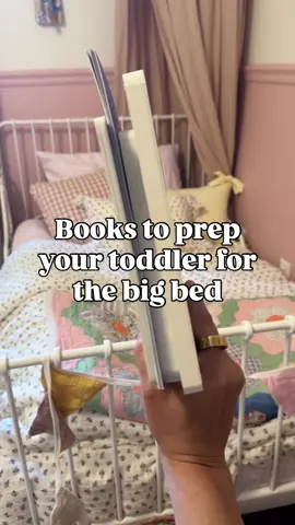 Big kid bed transition books! Help them prepare. 🔗🔗 in my Amazon SF #amazonfinds #toddlermom #momlife #sahm #bigkidbed 